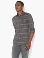 John Varvatos Slim Fit Shirt With Contrast Placket