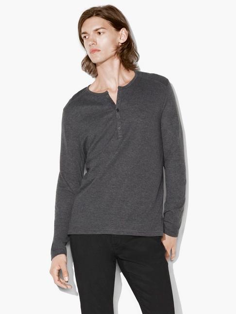 John Varvatos Double-faced Henley
