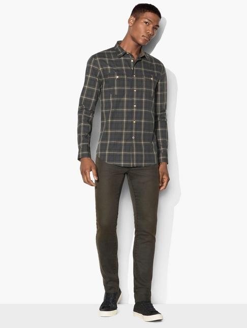 John Varvatos Plaid Mayfield Sport Shirt