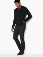 John Varvatos Moto Sweater Black Size: Xs