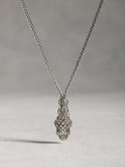 John Varvatos Sterling Silver Snake Pendant