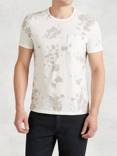 John Varvatos Crewneck Tee With Chest Pocket