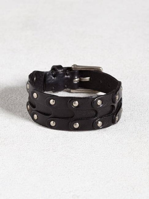 John Varvatos Sectional Studded Lthr Cuff