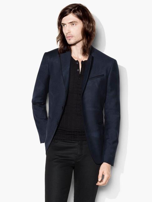 John Varvatos Austin Abstract Print Sport Coat