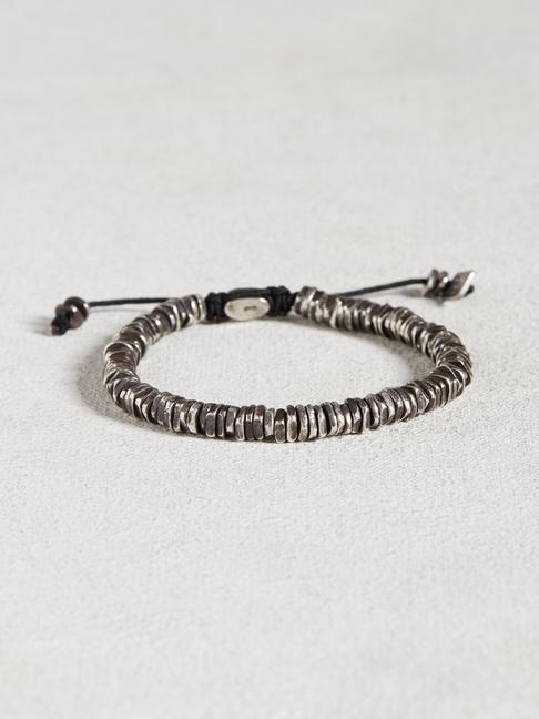 John Varvatos Oxidized Sterling Silver Bracelet