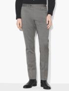 John Varvatos Austin Slim Fit Straight Leg Trouser Medium Grey Size: 48