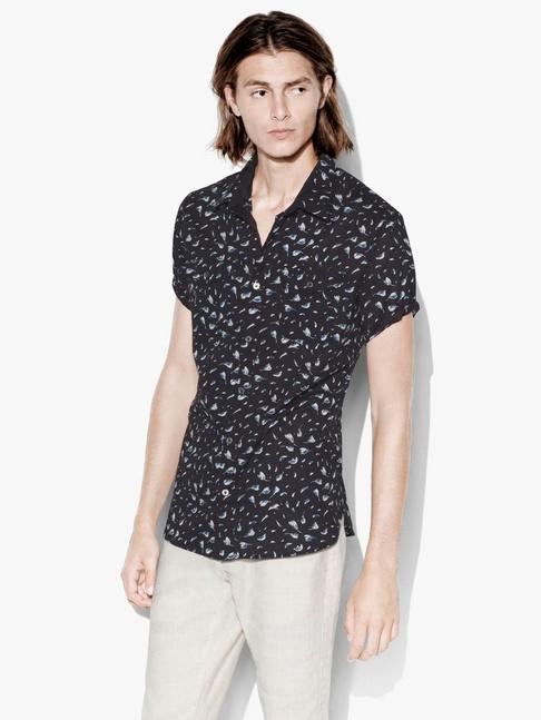 John Varvatos Abstract Print Shirt  Size: M