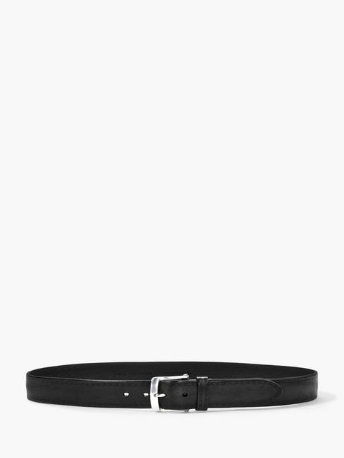 John Varvatos Leather Pin Dot Belt