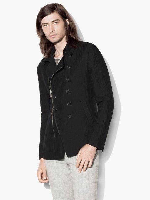 John Varvatos Modern Military Peacoat