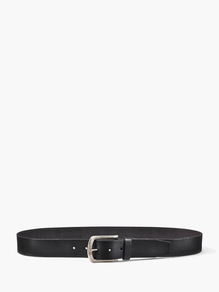 John Varvatos 38 Mm Classic Calf Belt Black Size: 38