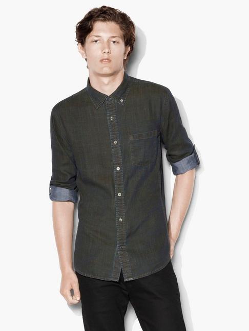 John Varvatos Adjustable Sleeve Button-down Shirt