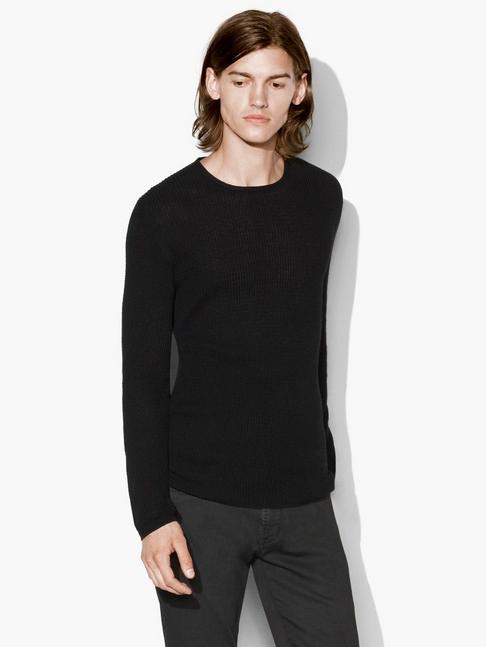 John Varvatos Waffle Sweater