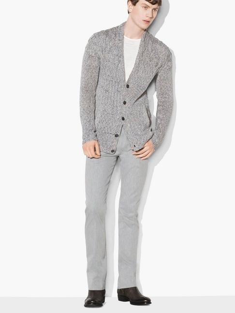 John Varvatos Disappearing Cable Cardigan