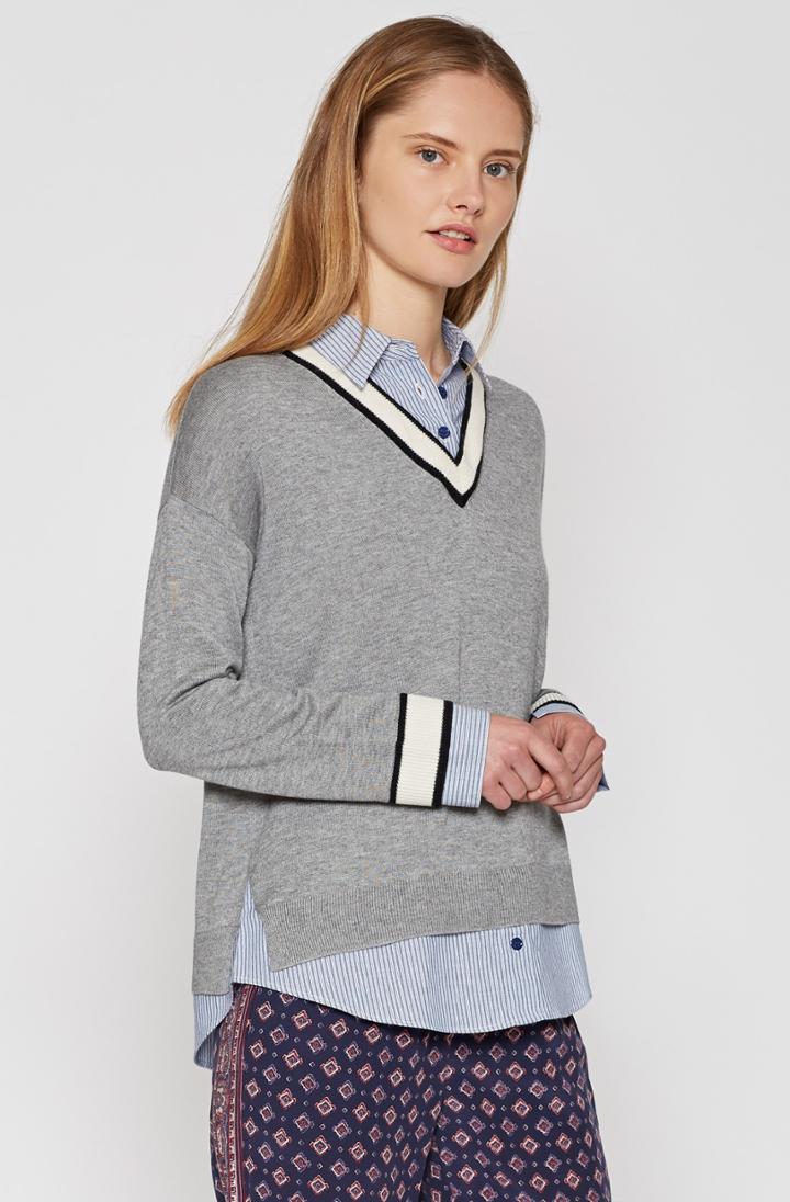 Joie Belva Layered Sweater