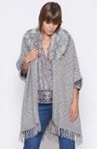 Joie Purnima Poncho Sweater