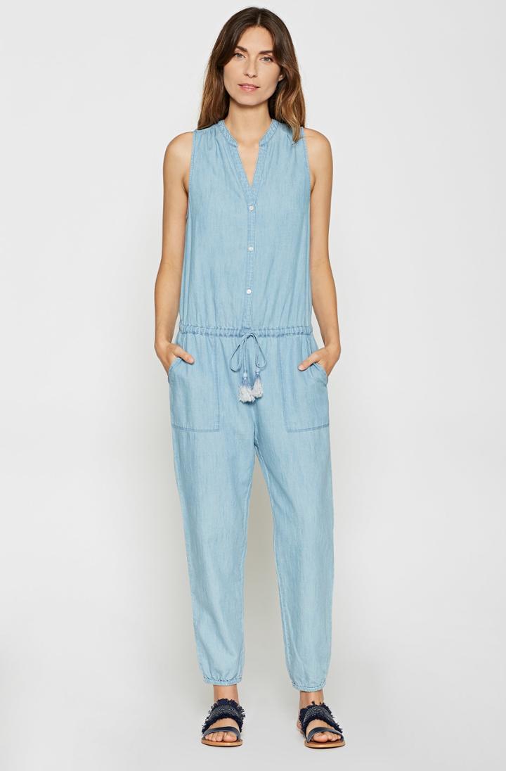 Joie Chyrina Chambray Jumpsuit