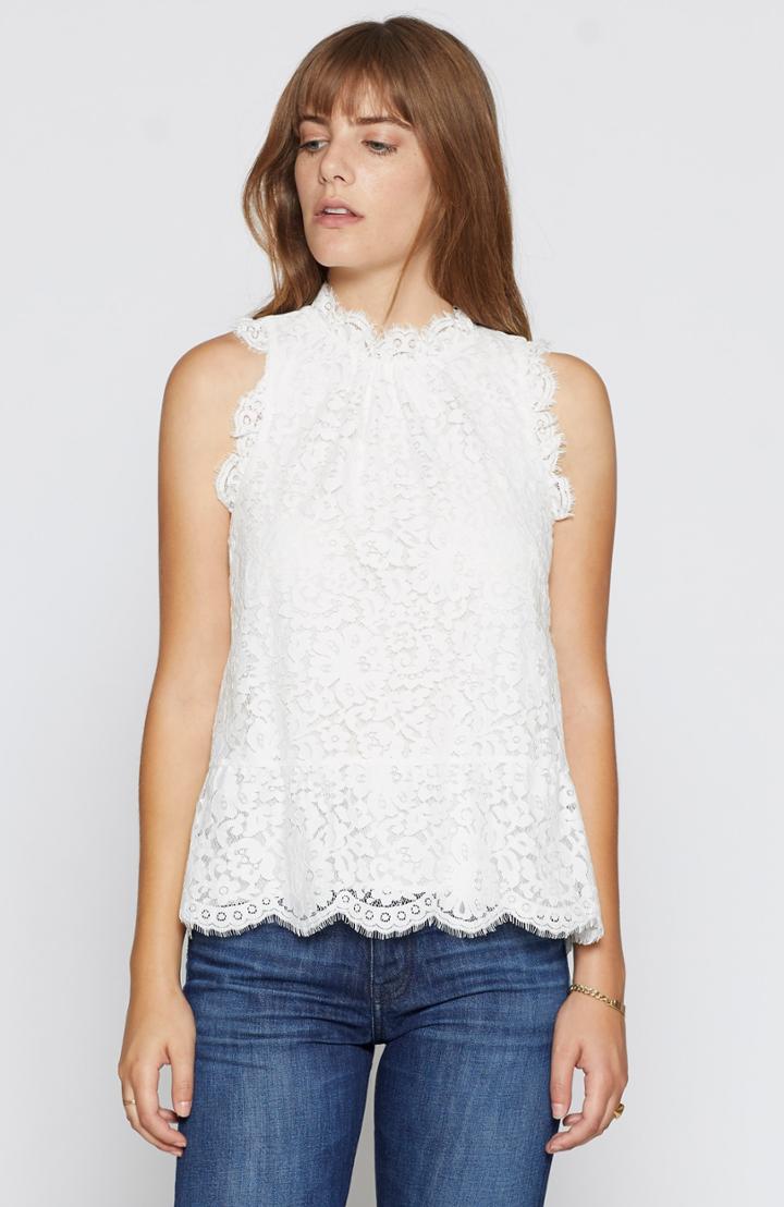 Joie Marineth Lace Top