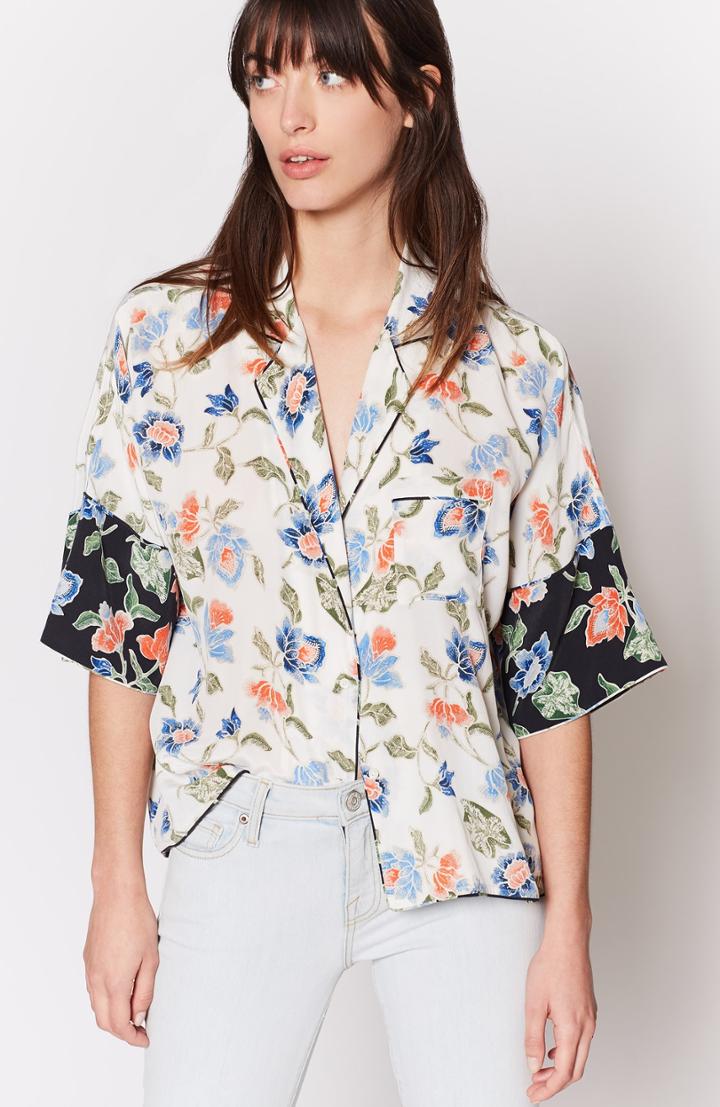 Joie Desmonda Silk Top
