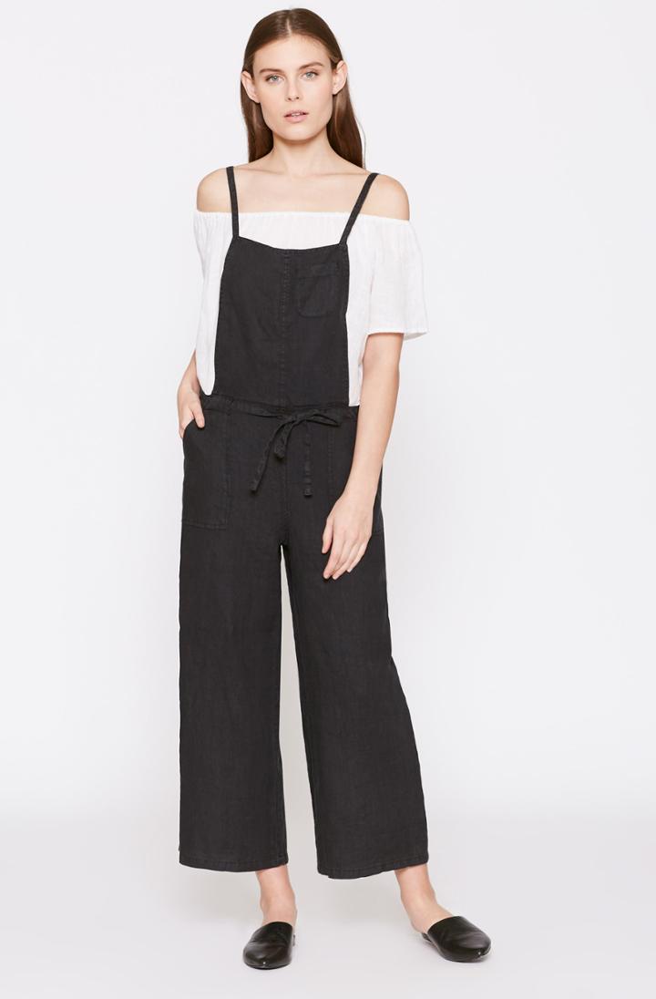Joie Lorine Linen Overalls