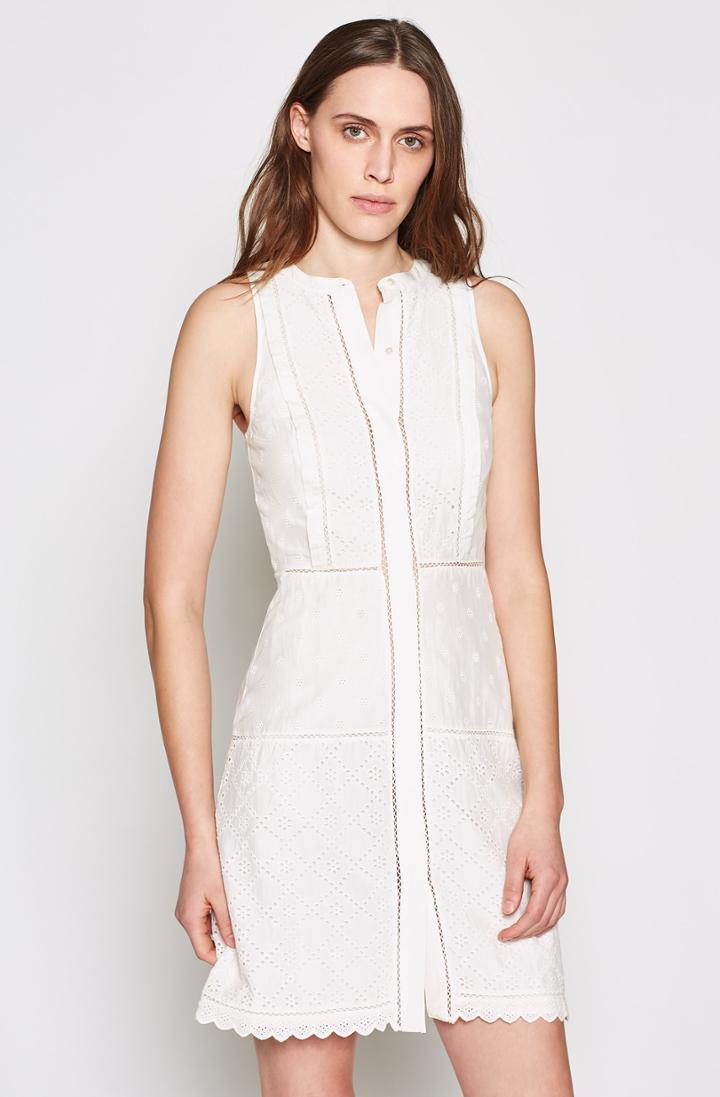 Joie Zakari Eyelet Mini Dress