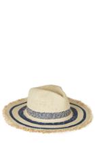 Joie Wide Stripe Fedora Hat