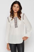 Joie Clema Embroidered Top
