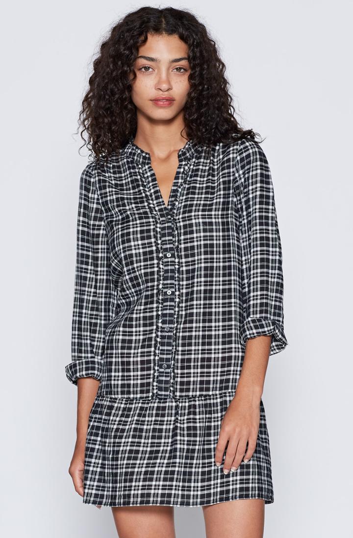 Joie Kaisa Plaid Dress