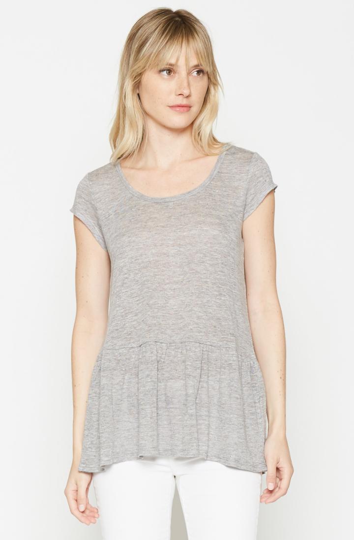 Joie Vina Linen Top