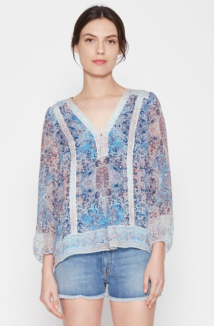 Joie Agnus-marie Silk Top