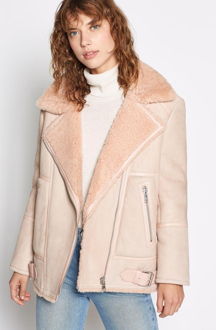 Joie Darnesha Shearling Coat