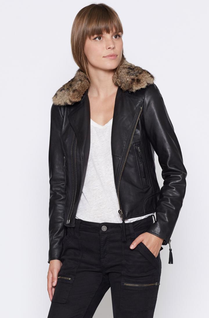 Joie Ailey B Leather Jacket