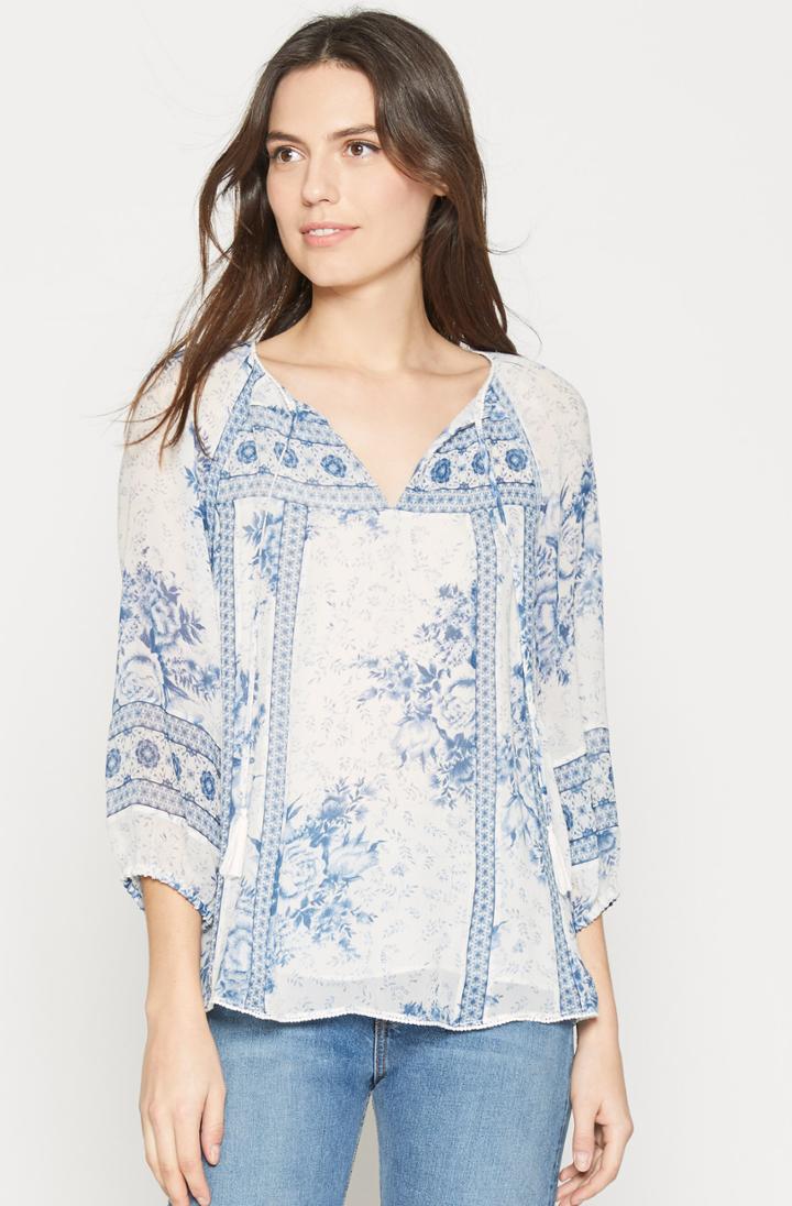 Joie Deena Silk Blouse