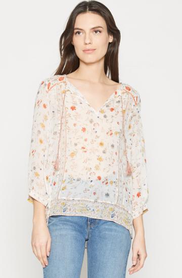 Joie Vernice Silk Blouse