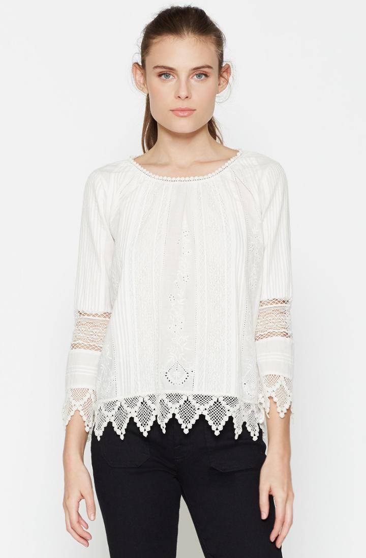 Joie Orla Lace Top