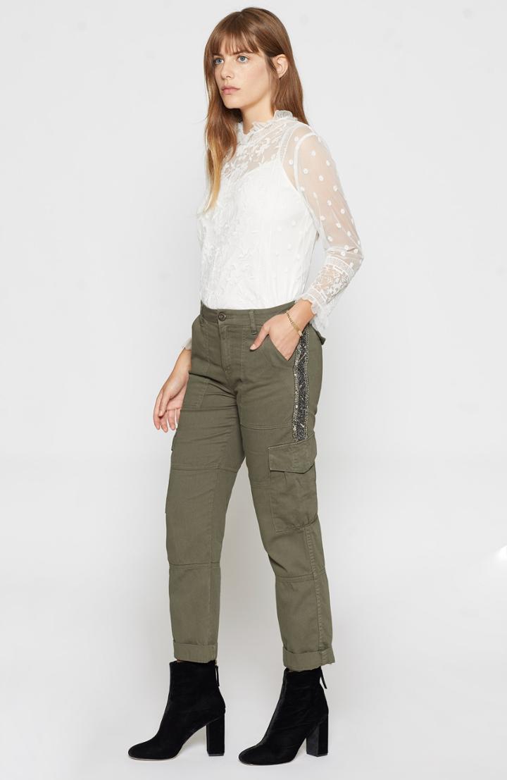 Joie Embellished Cargo Pants