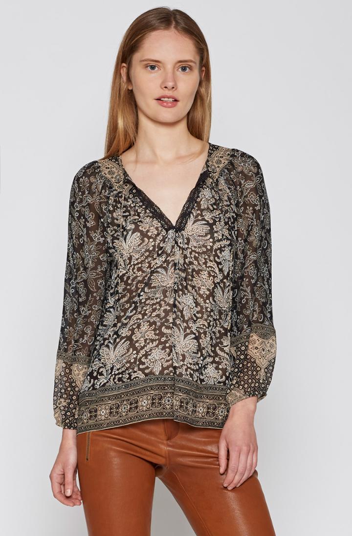Joie Jahaira Silk Top