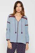 Joie Marlen Chambray Top
