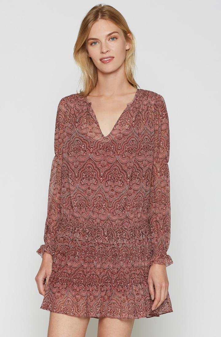Joie Snow Silk Dress