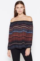 Joie Bamboo Silk Off-the-shoulder Top