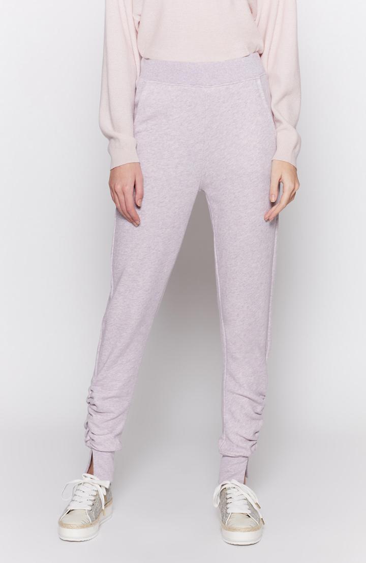 Joie Wayca Cotton Ruched Sweatpants