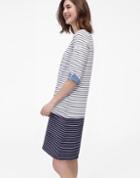 Joules Clothing Us Joules Pier Jersey Pocket Dress - Navy Stripe