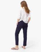 Joules Clothing Us Joules Monaco Linen Trousers - Navy
