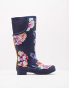 Joules Clothing Us Joules Neoprene Rain Boots - Navy Rose