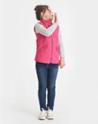Joules Clothing Us Joules Jilly Quilted Gilet - Fuschia Pink