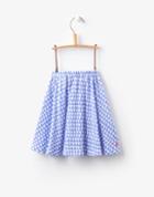 Joules Clothing Us Joules Izzie Jersey Skirt - Lavender Zig Zag