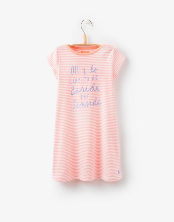 Joules Clothing Us Joules Miranda Dress - Orange Stripe