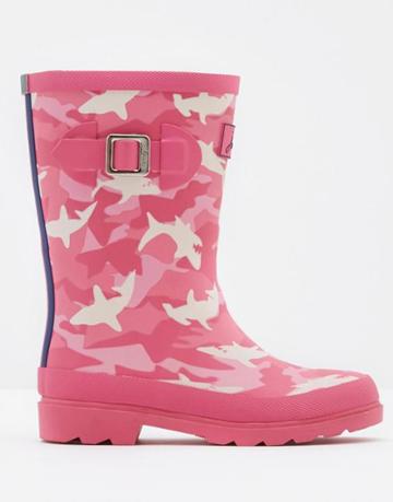 Joules Clothing Us Joules Printed Wellies - Pink Camo