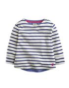 Joules Clothing Us Joules Jnr Laura Breton Stripe Top - Creme Stripe