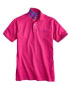 Joules Clothing Us Joules Woodyclassic Classic Fit Polo Shirt - Rubin