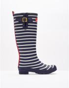 Joules Clothing Us Joules Printed Rain Boot Wellies - French Navy Stripe